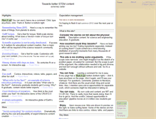 Tablet Screenshot of clarifyscience.info